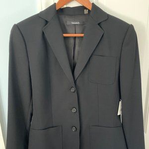 Tahari women's blazer jacket, black, New w/ tags, Size 4